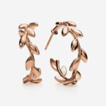 Mini Women's Copper Hoop Earrings - Image 2