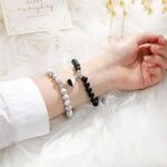 Couple Magnetic Heart Bracelet Set - Image 2