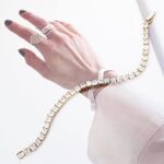 14K Gold Plated CZ Tennis Bracelet – Minimalist Luxury - Image 4