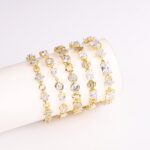 14K Gold Plated Tennis Bracelet – Zircon Diamond Icy - Image 6