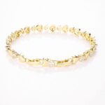 14K Gold-Plated Heart Bracelet for Women – Party & Birthday Gift - Image 2