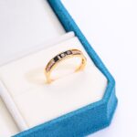 Gold Plated Zircon Fashion Ring – Minimalist Luxury for Women - Image 3