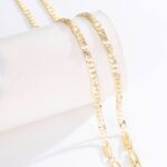 14K Gold Plated Cuban Chain Necklace for Women - Image 4