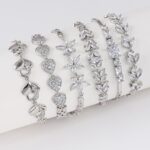 Trendy Zirconia Mujer Pulsera Bracelet Women - Image 2