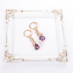 14k Huggie Butterfly Earrings - Image 3
