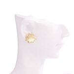 14K Gold Plated Stud Earrings – Minimalist Luxury Gift - Image 5