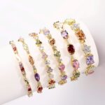 14K Gold Plated Tennis Bracelet – Zircon Diamond Icy - Image 2