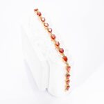 Bracelet 14K Gold Plated Heart Zircon - Image 3