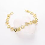 14K Gold-Plated Heart Bracelet for Women – Party & Birthday Gift - Image 6