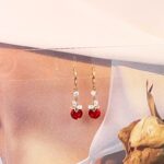 14k Huggie Butterfly Earrings - Image 6