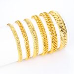 24K Gold Plated Emerald CZ Bracelet – Luxury Women’s Bracelet