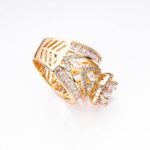 18K Gold Plated Zircon Finger Ring – Minimalist Luxury - Image 6