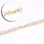 14K Gold Plated CZ Tennis Bracelet – Minimalist Luxury - Image 5