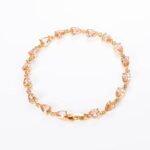 Bracelet 14K Gold Plated Heart Zircon - Image 4