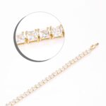14K Gold Plated CZ Tennis Bracelet – Minimalist Luxury - Image 6