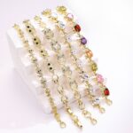 14K Gold Plated Animal Bracelet – Minimalist Zircon Charm - Image 4