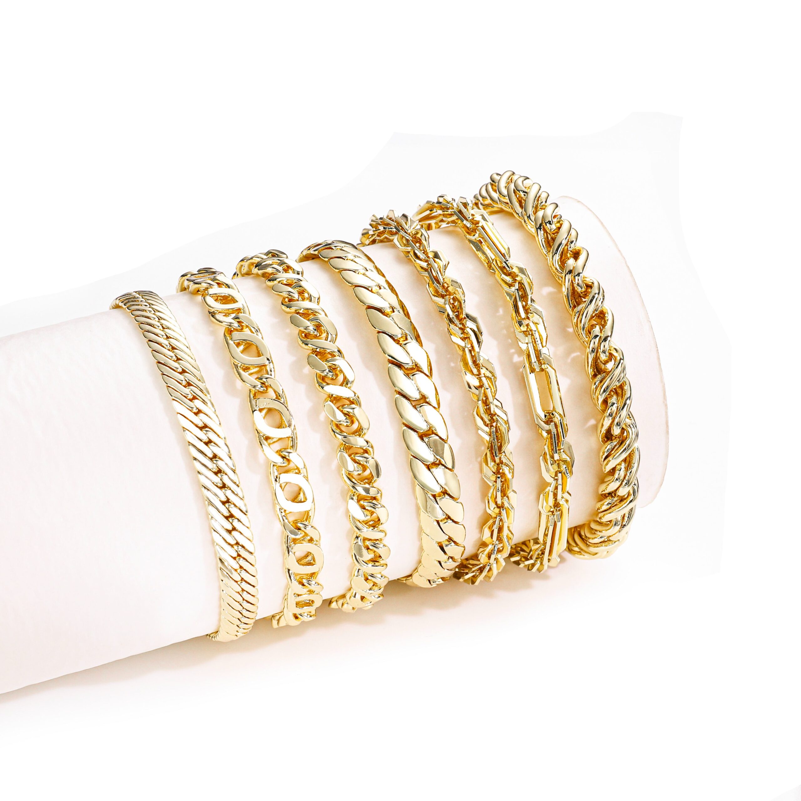 Hd678ceb5d96f479188bcd815c1e6c86 14k Gold Plated Thick Chain Bracelet – Trendy Unisex Style - Image 1