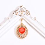 18K Gold Plated Zircon Pendant – Modern Luxury - Image 4
