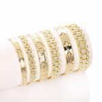 14k Gold Zirconia Bracelet – Minimalist Gift-Ready Link Chain