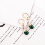 14k Huggie Butterfly Earrings - Image 4